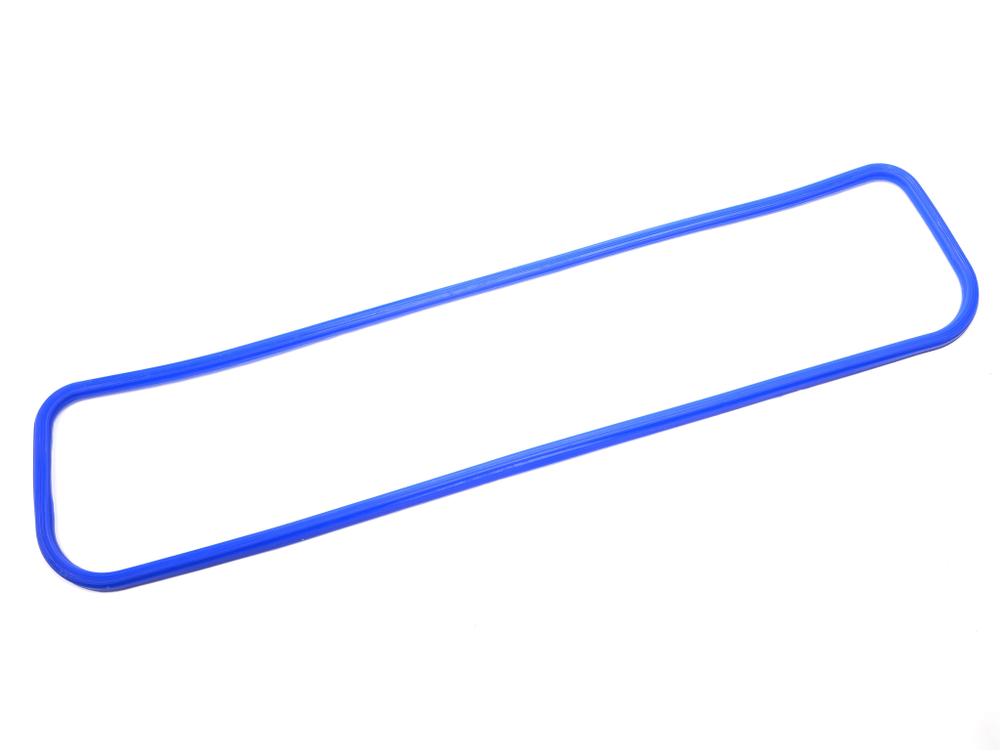 Прокладка клапанной крышки ЯМЗ 238 зелёный/синий силикон (ПТП64)
