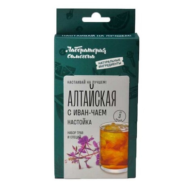 Алтайская с иван чаем бокс "Лаборатория самогона"