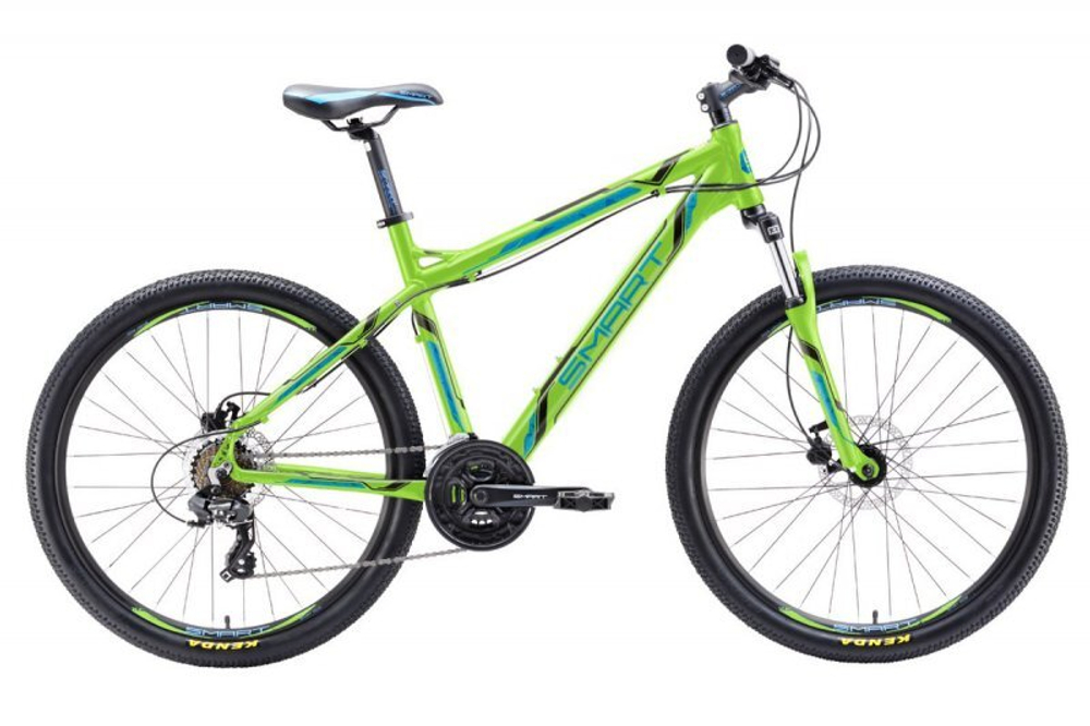Велосипед SMART MACHINE 90 lime-green-blue L(52)