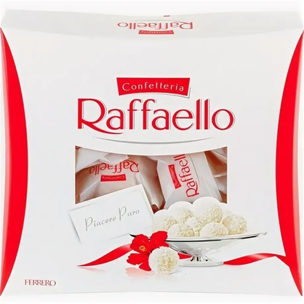 Конфеты Raffaello С цельным миндальным орехом в кокосовой обсыпке 240 гр