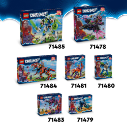 LEGO DREAMZzz - Рыцарь Матео и Z-Блоб 71485