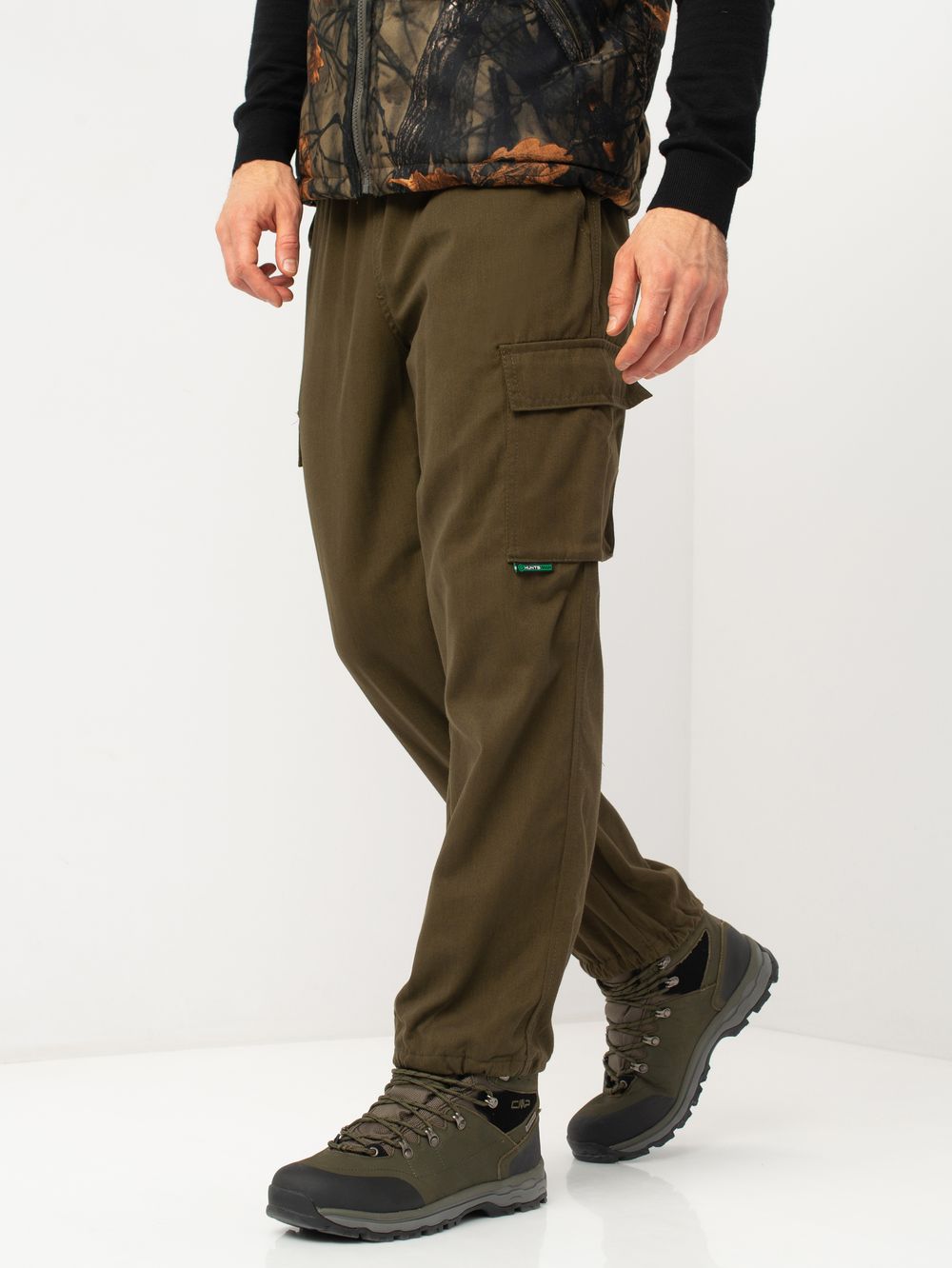 Брюки летние Антигнус ткань Смесовая цвет Хаки