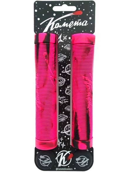 Грипсы Комета Альфа Черно-розовые