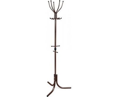 Вешалка для одежды напольная Шкаф в прихожую Мебель для дома Гардеробная система металлическая 179 х 65 см КОМФОРТ 5 цвет медный антик АРТ ВК5/А