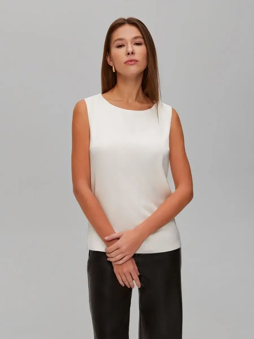 Топ шелковый вечерний