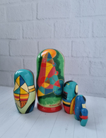 Матрёшка 5м 15см Кандинский-Малевич