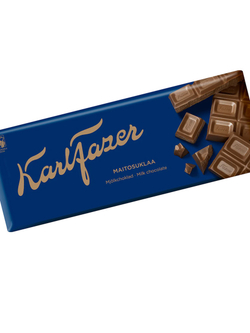 Шоколад молочный Karl Fazer классический, 200 гр, финская классика