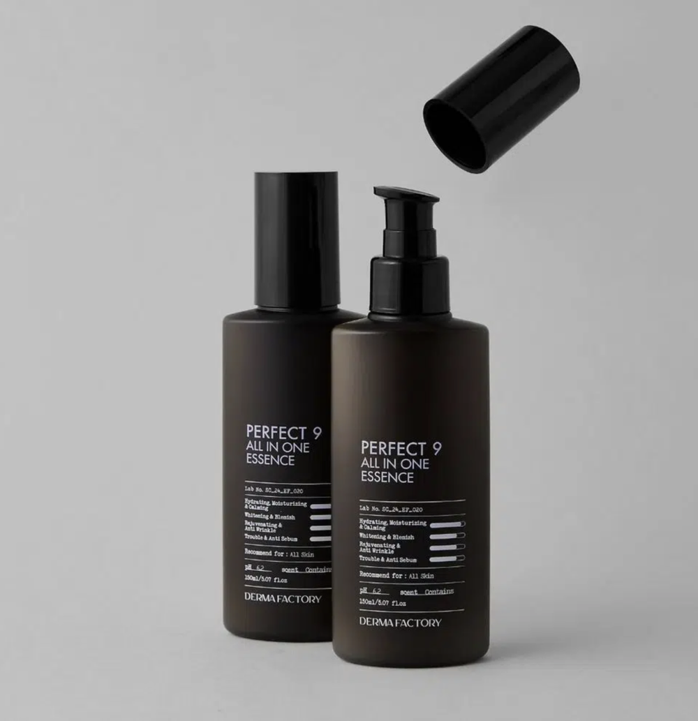 Мужская эссенция для комплексного ухода за кожей лица, DERMA FACTORY men PERFECY 9 ALL IN ONE 150 мл