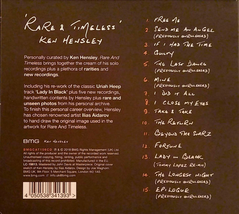Ken Hensley / Rare & Timeless (CD)