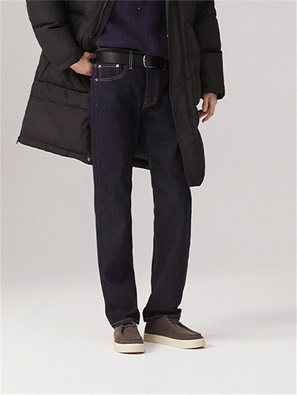 Мужские классические джинсы Levi's 502 Taper 29507-1621, Утепленные