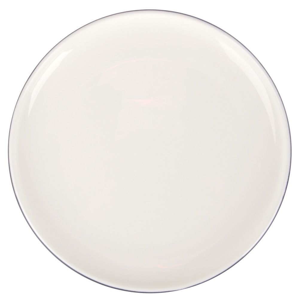 Тарелка "Atlantico" d=25,5см (фарфор) (min6) (транспортная упаковка)