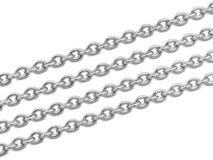 Цепь для украшений 2мм, якорная