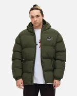 Пуховик Anteater AW25 Downjacket Hooded Crispy темно-зеленый