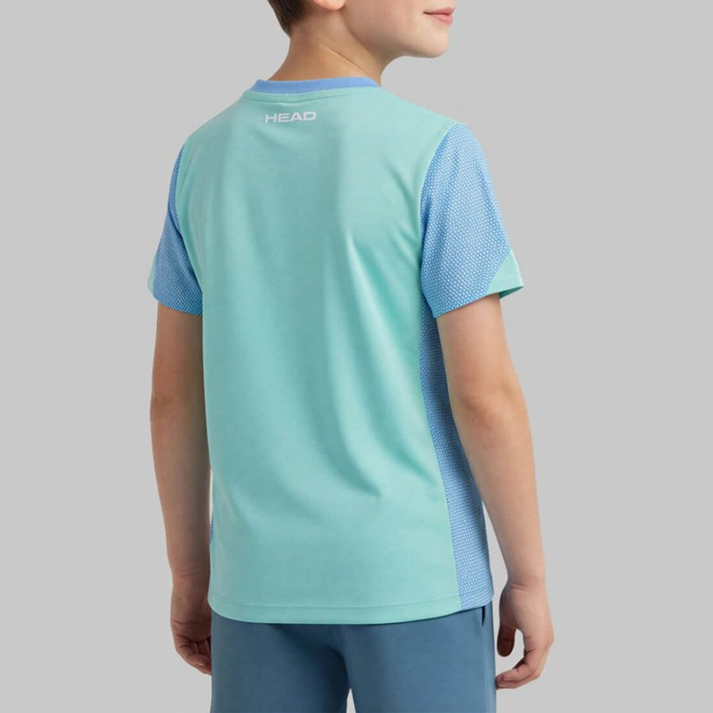 ОДЕЖДА ДЛЯ ТЕННИСА Мальчики, Футболка HEAD SLICE T SHIRT .