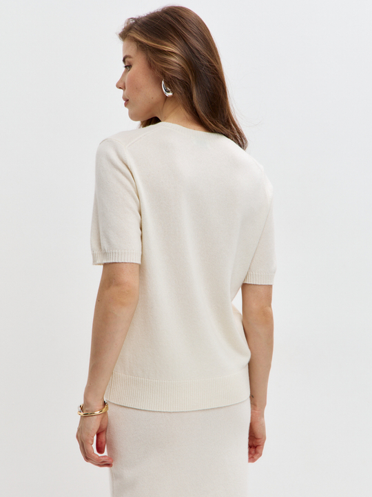 Кашемировая футболка