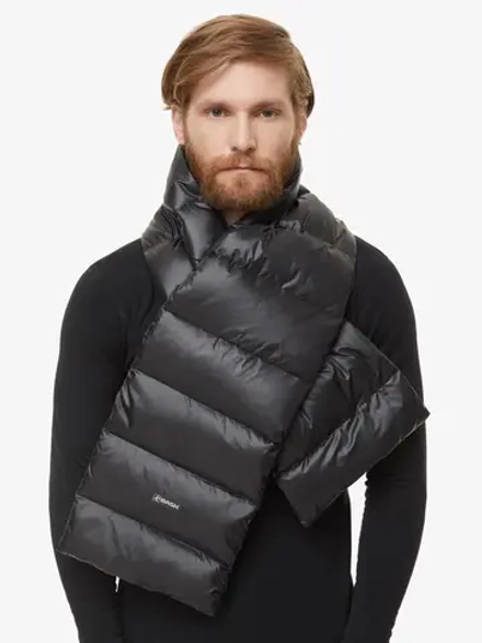 ШАРФ ПУХ D-TUBE SCARF LARGE ЧЕРНЫЙ