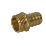 Переходник штуцерный латунь неразъемный для шланга Дн 18х1/2" НР SantechSystems