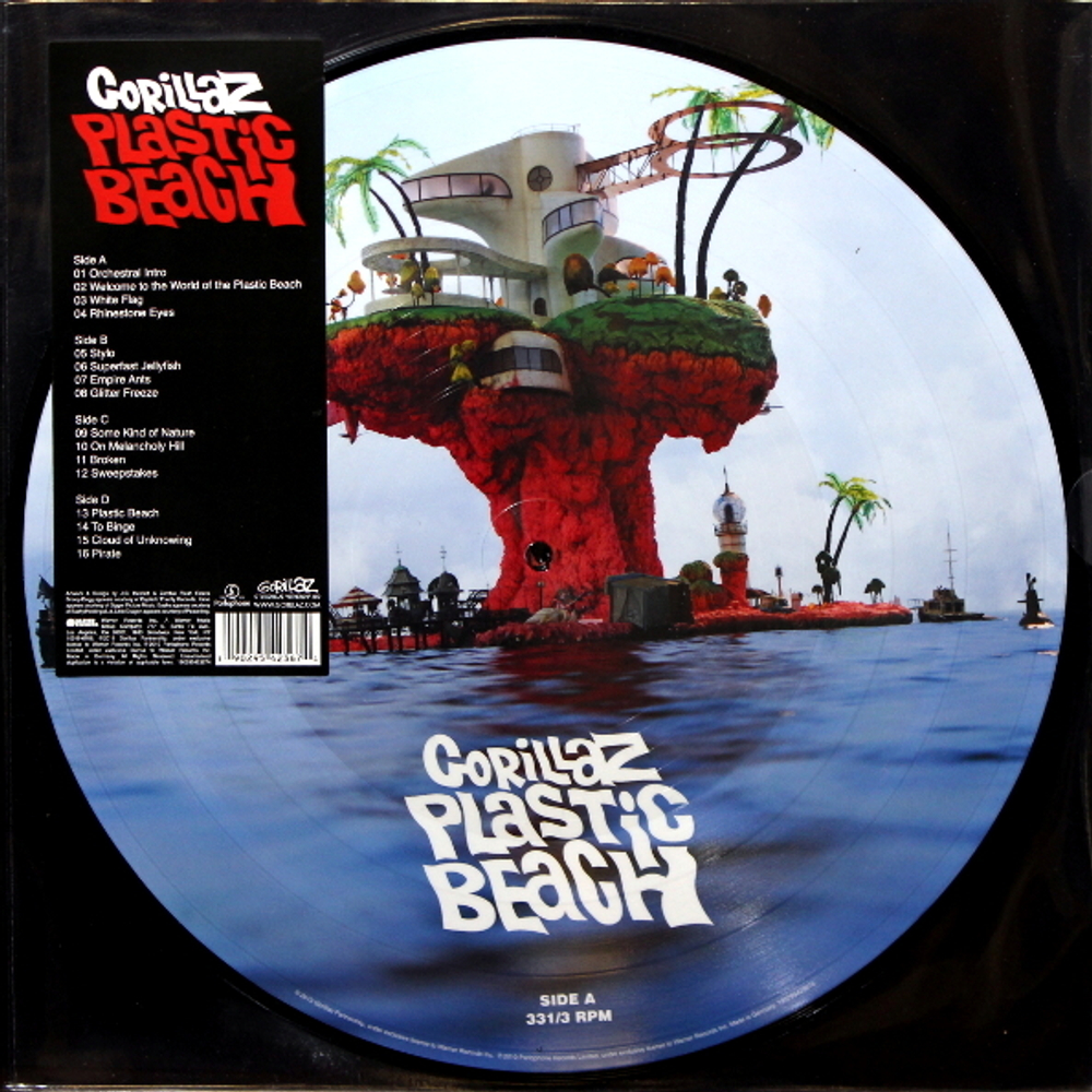 Gorillaz / Plastic Beach (Limited Edition)(Picture Disc)(2LP)