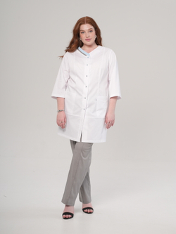 Блуза медицинская женская | Бл-346/2 ак 3/4 статус NEO