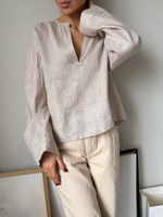 Льняная рубашка Massimo Dutti, XS