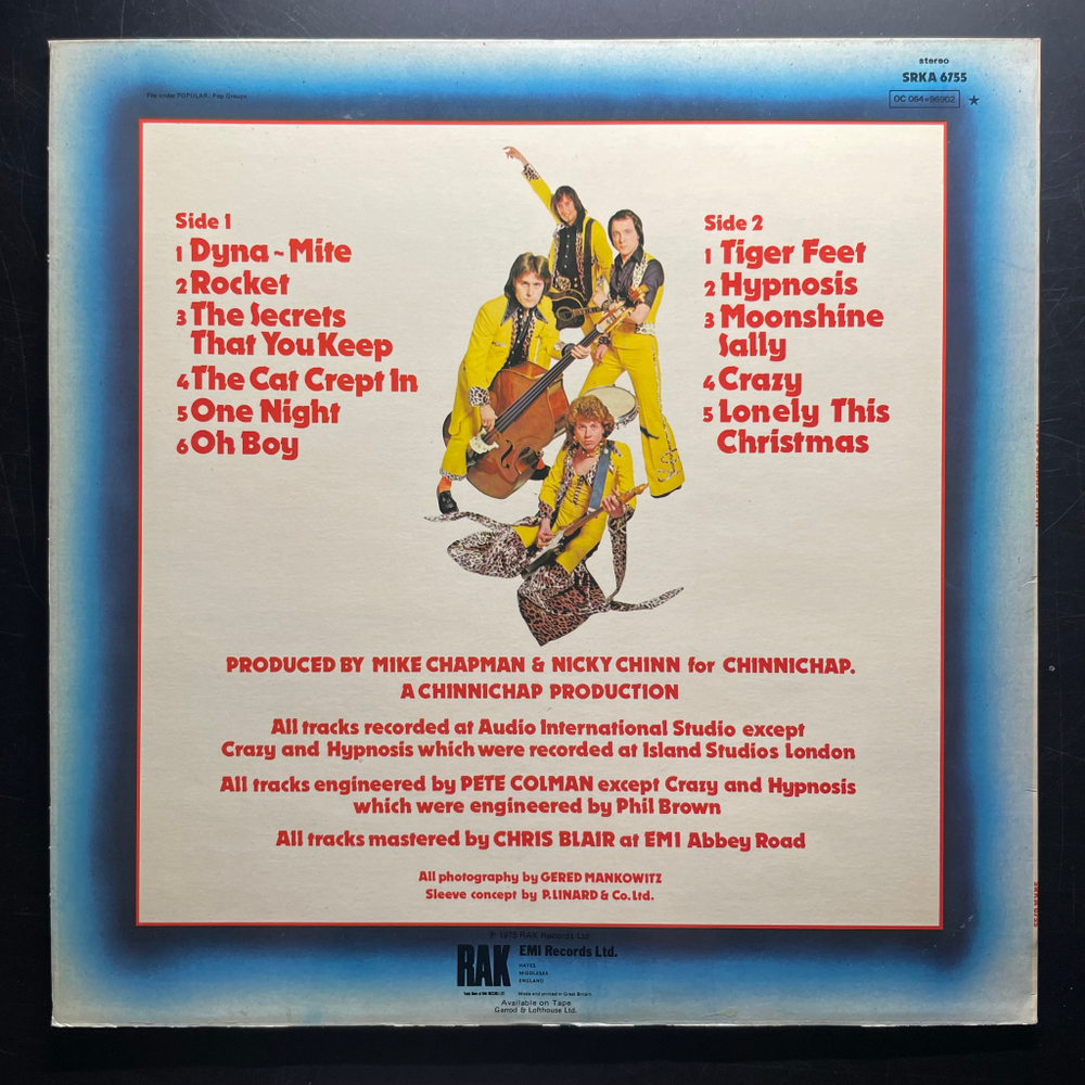 Mud – Mud's Greatest Hits (Англия 1975г.)