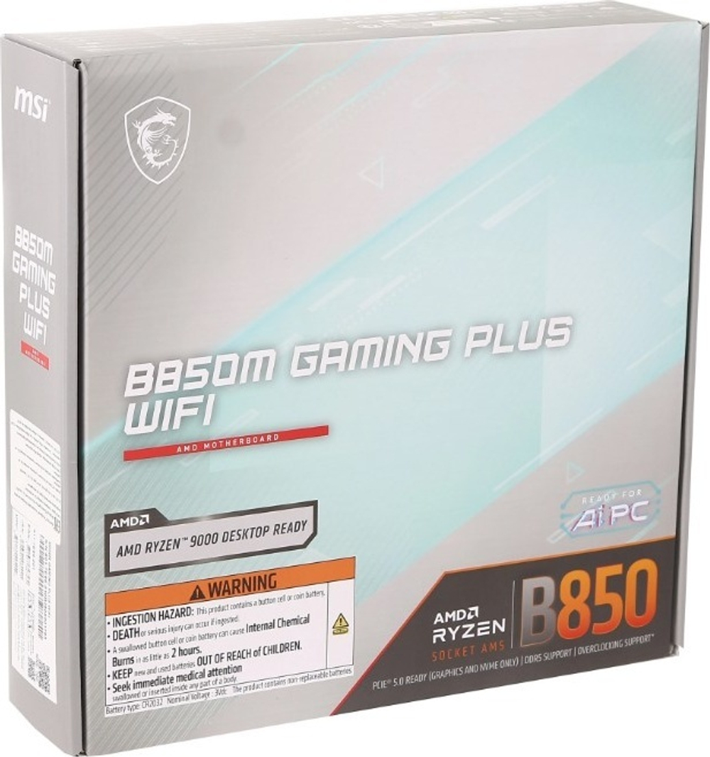Материнская плата MSI B850M Gaming Plus WiFi