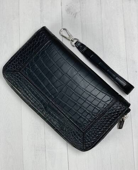 Клатч Zilli из кожи крокодила