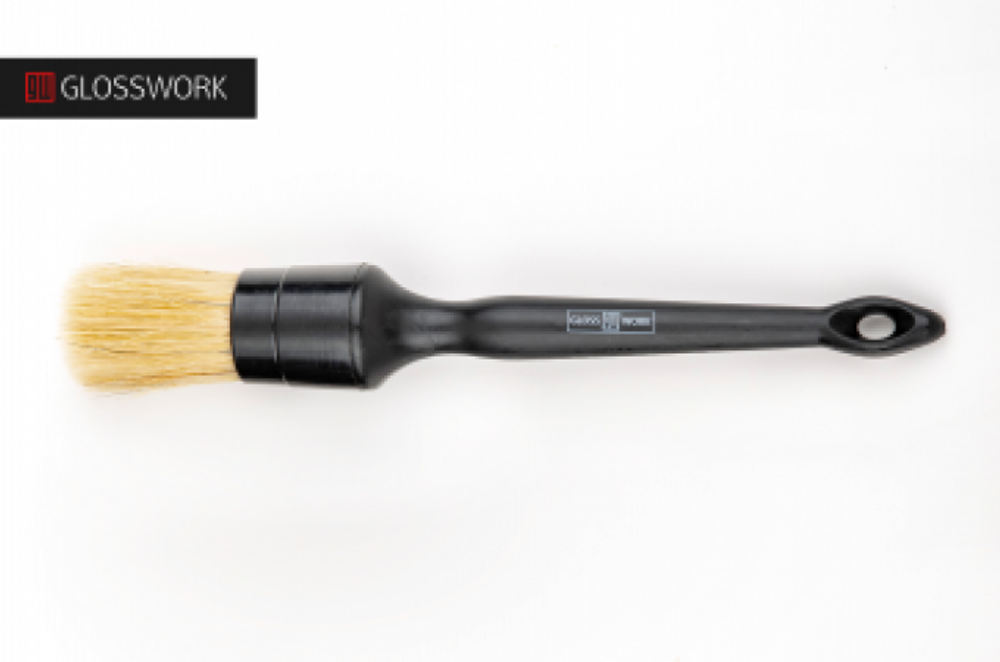 Glosswork Detailing brush Кисть для детейлинга белая 27 мм