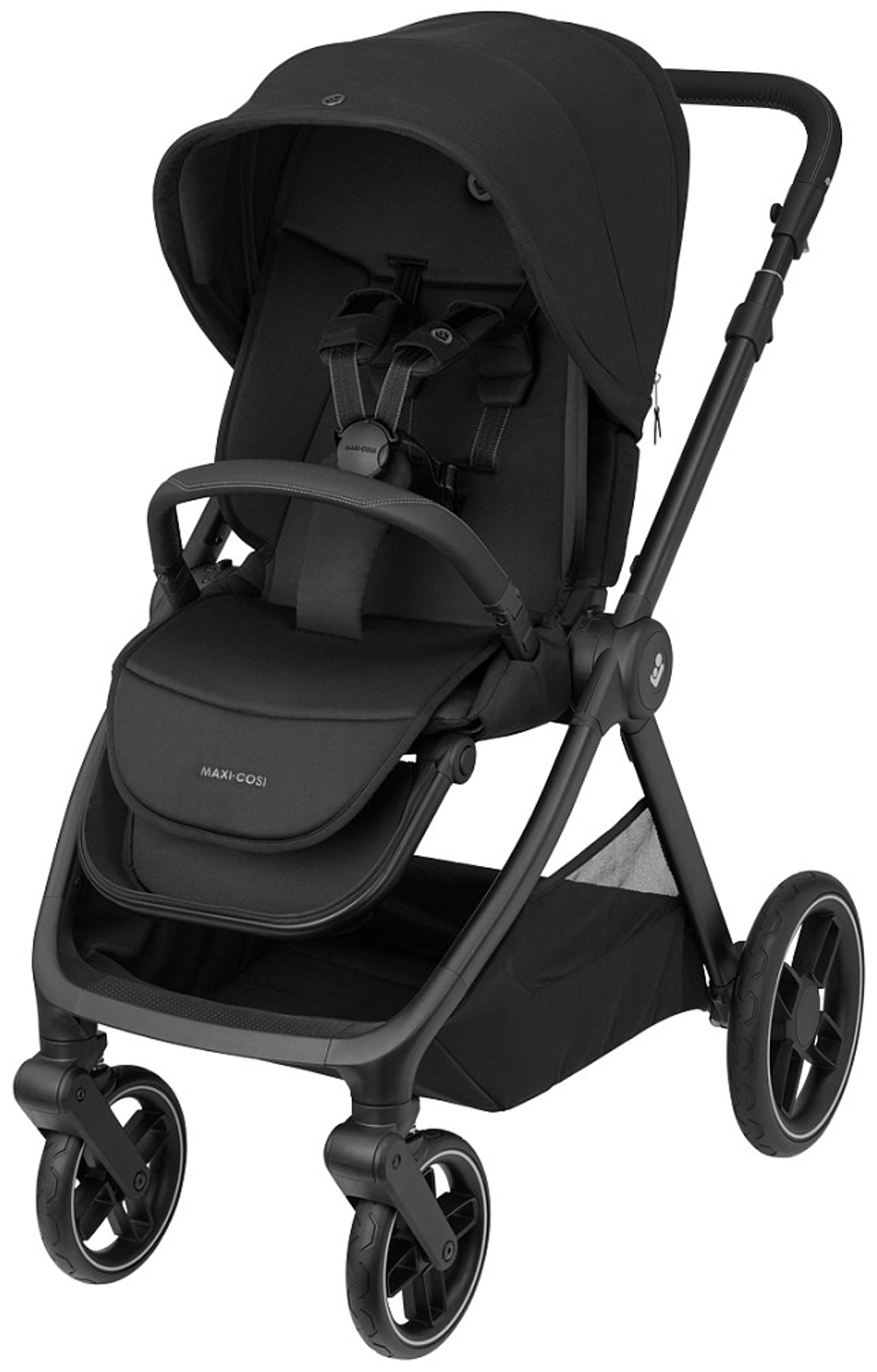 Коляска детская Maxi-Cosi Oxford Plus 3 в 1 с автокреслом Pebble 360 Pro Twillic Green 1978390110 PlusTwillic Black/Черный