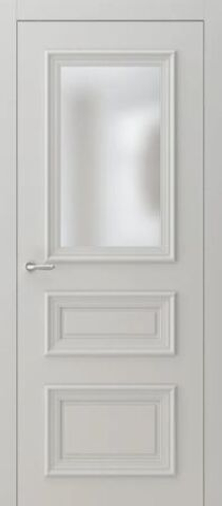 Межкомнатная дверь Фрамир Katalina 3 PO Сатинат Телегрей