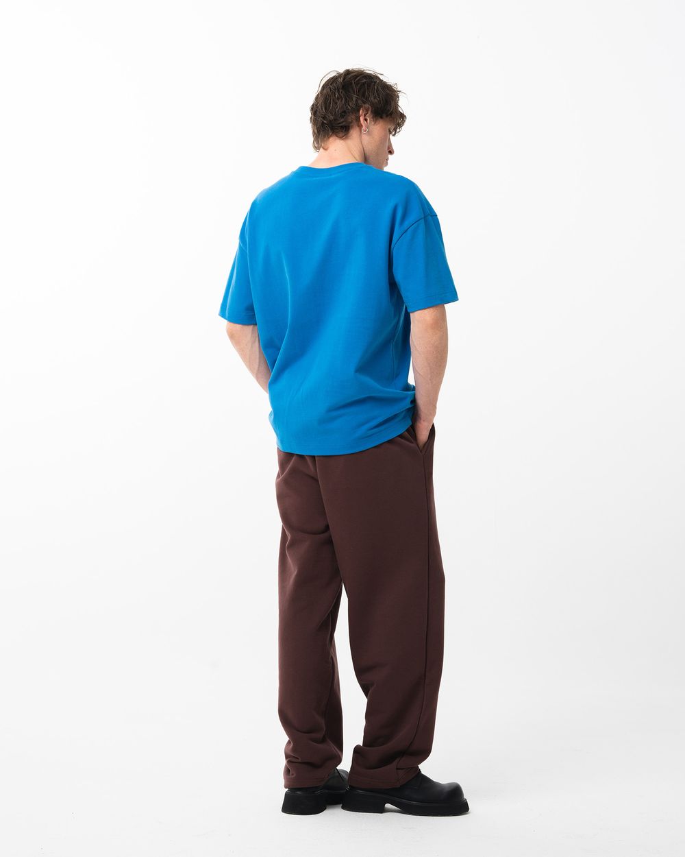 Футболка Bruler d'Amour Basic Zima Blue синяя