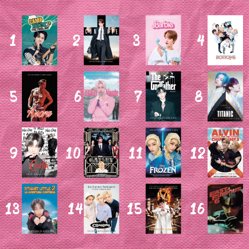 Сет постеров STRAY KIDS (readinghan)