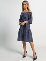 Платье с поясом Дафна (синее) П15523-8М LT Collection