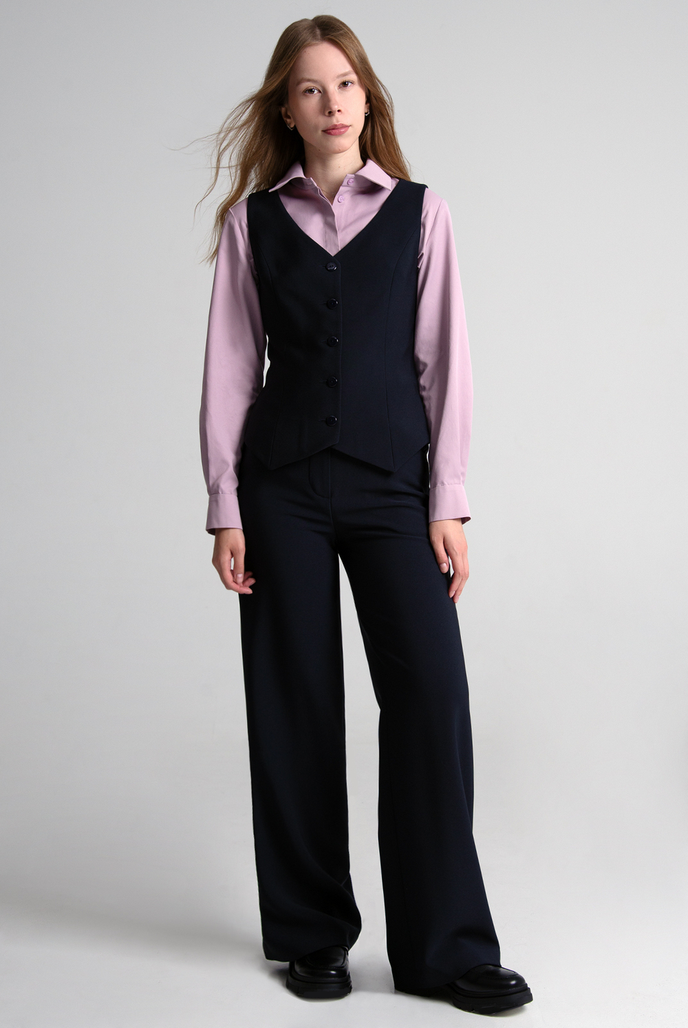 Брюки женские 3393ВЕ, Тёмно тёмно син #70ТТСи023393ВЕ