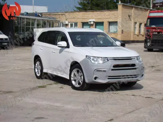 Бампер передний для Mitsubishi Outlander (3rd generation)
