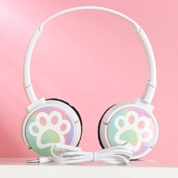 Наушники накладные «Happy year», с микрофоном