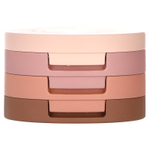 Kaja, Beauty Bento, трио упругих матовых и сияющих теней для век, оттенок 08 шоколадный георгин, 3,6 г (0,12 унции)