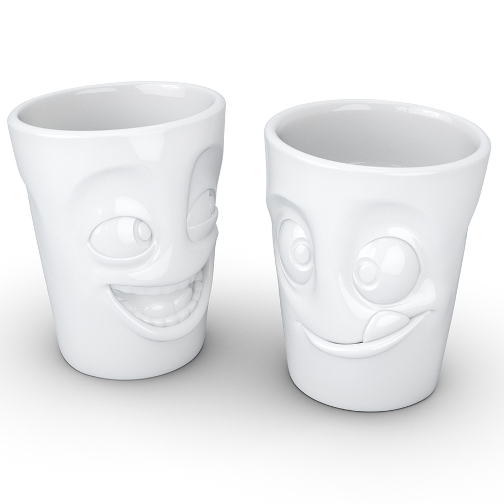 Набор кружек tassen joking & tasty, 2 шт, 350 мл, белый