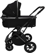 Коляска 4 в 1 Sweet Baby Rocco Air + автокресло Elegante Plus с базой i-Size ISOFIX DK780 Black (Air)
