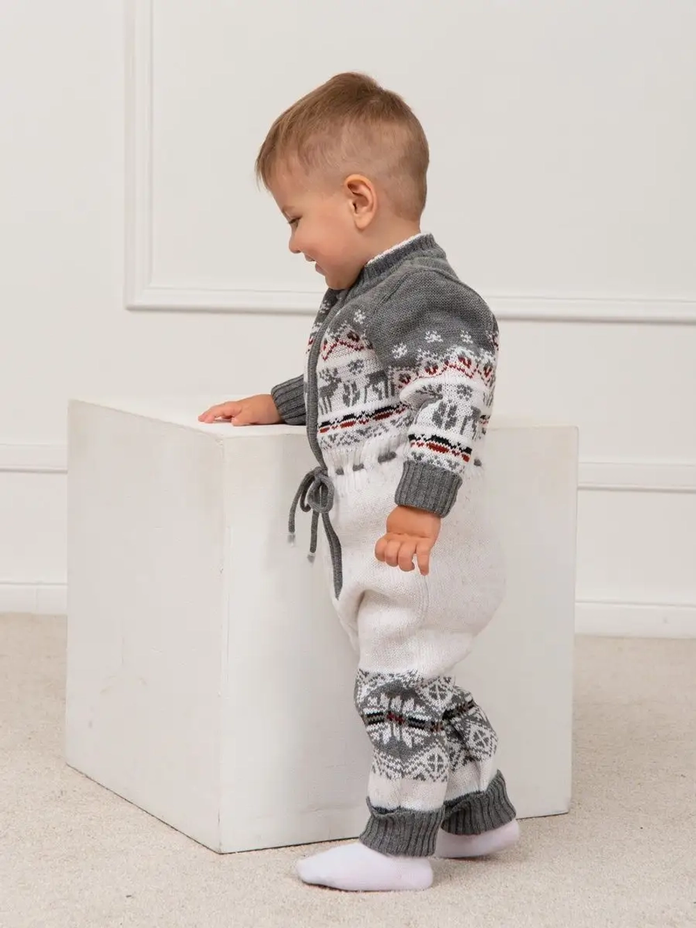 Комбинезон вязаный