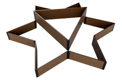 Доска грядочная NauticPrime 225*30*2950мм, венге