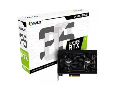 Видеокарта Palit Nvidia GeForce RTX 3050 DUAL [NE63050018P1-1070D]