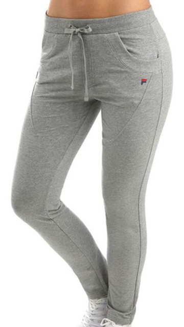 Женские теннисные брюки Fila Sweatpant "Philine" W - серый