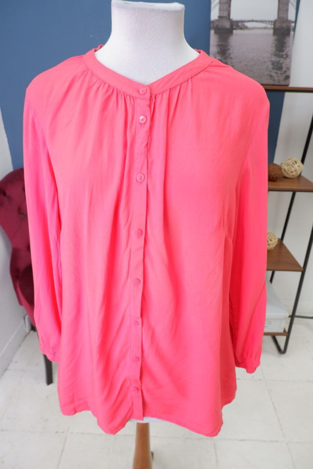 Блузка Top Secret яркая 46 размер