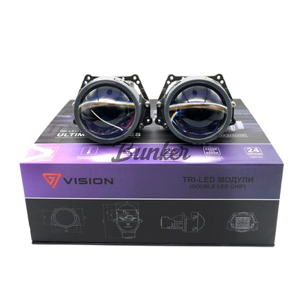 Светодиодные линзы Vision Tri-Led Ultimate Series 5500K