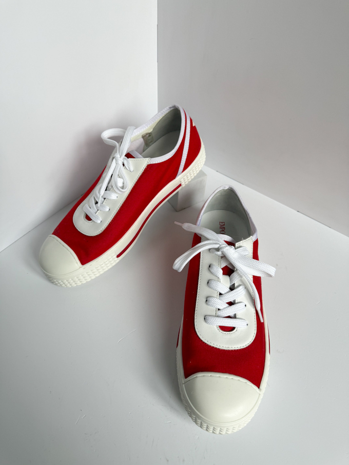 Новые текстильные кеды Emporio Armani, 39