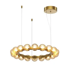 Подвесной светильник Янтарь / Ambre 3000К 32Вт Maytoni mod331pl-l32bs3k