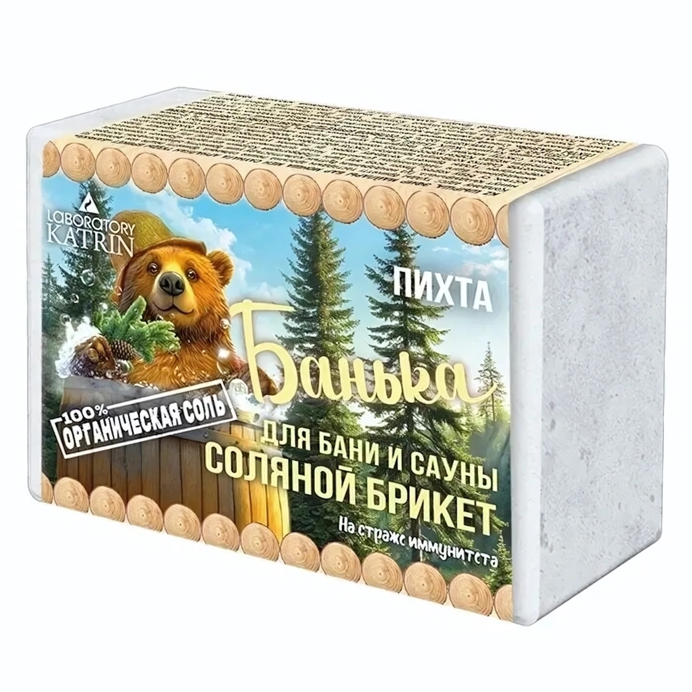 БАНЬКА брикет д/бани солян. «Банька» Пихта 500 г.
