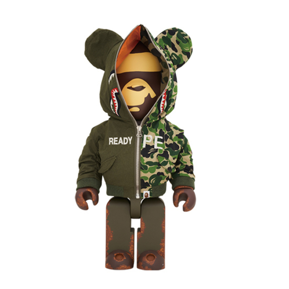 Дизайнерские игрушки BE@RBRICK x READYMADE x BAPE 7cm/28cm/70cm, READYMADE BAPE