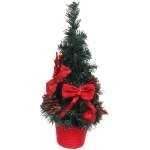 Елка в горшке «Зимняя нежность» 40 см, Красный